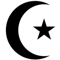 Crescent and star