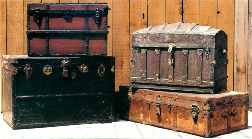Steamer trunks