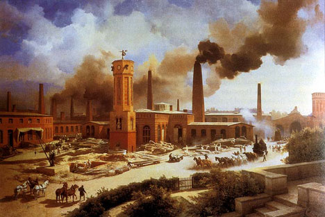 The new business of the Industrial Revolution