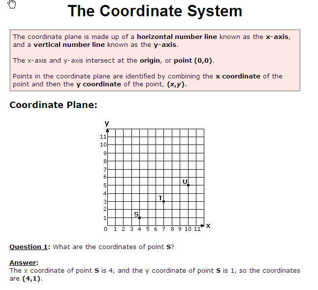 Coordinate System