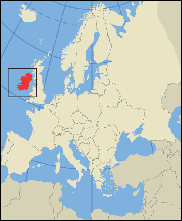 Ireland Map
